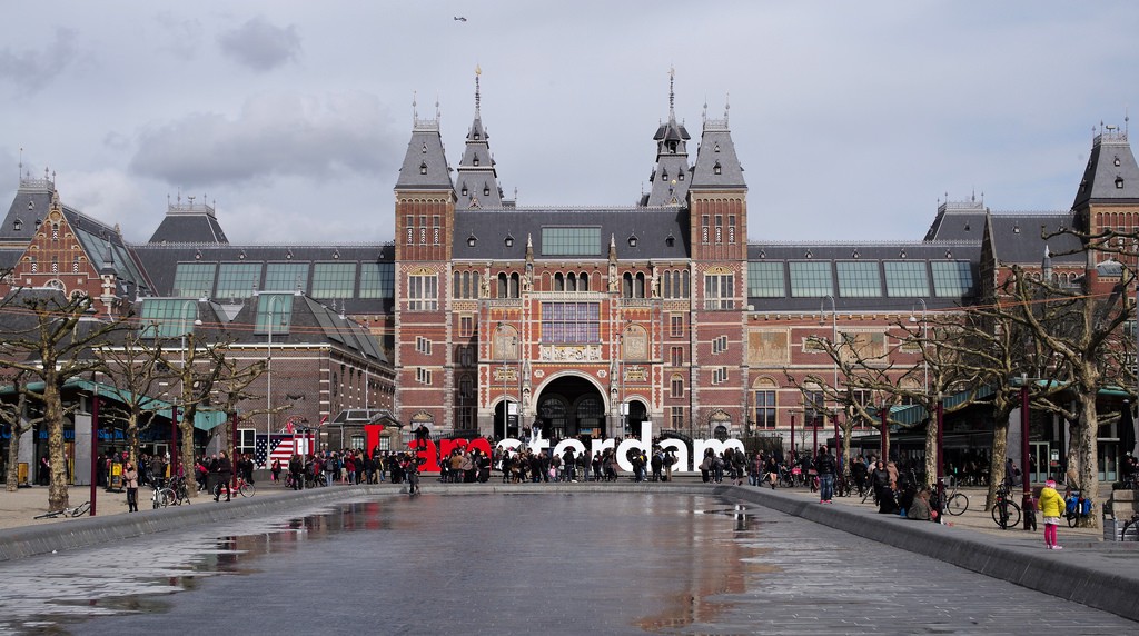 欧洲行程:标志性的阿姆斯特丹标志