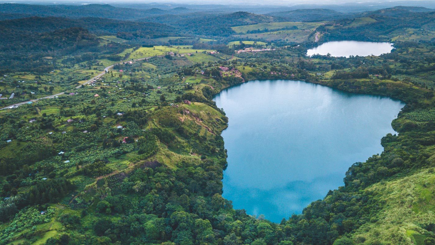 火山口湖,乌干达