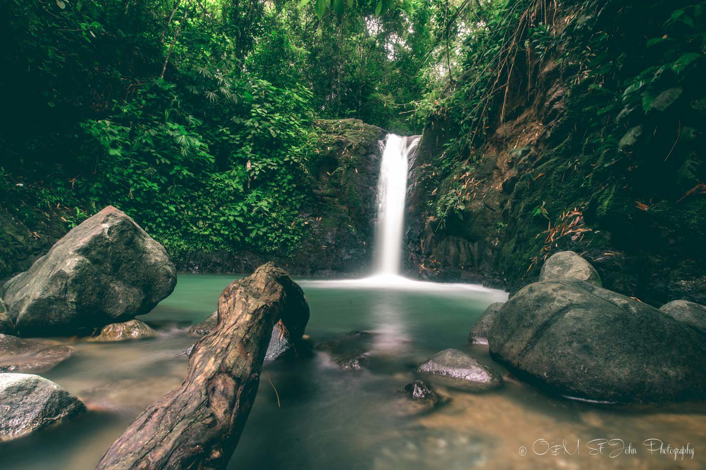 Uvita瀑布，Costa Ballena。哥斯达黎加