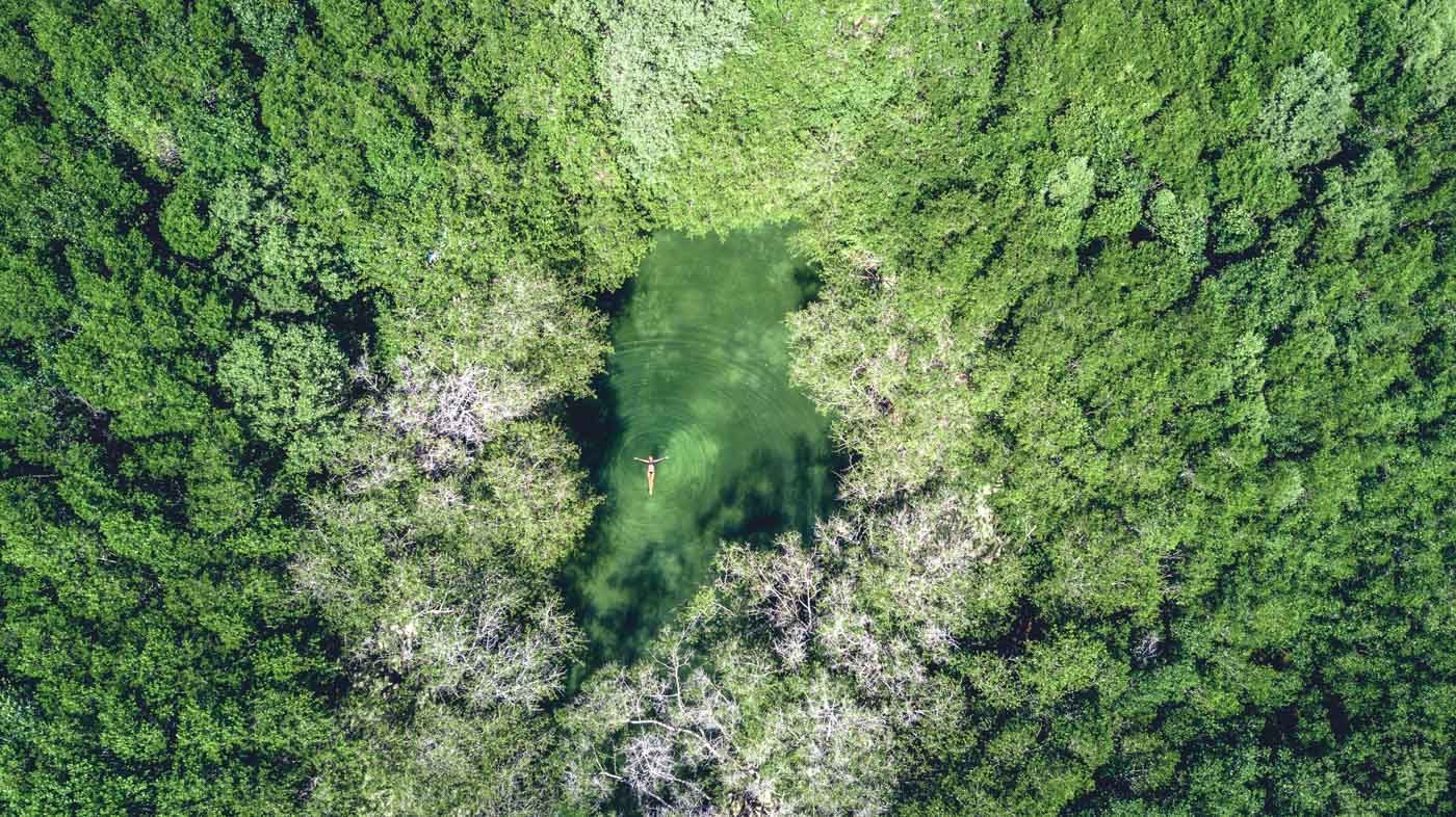 墨西哥Progresso的Cenote